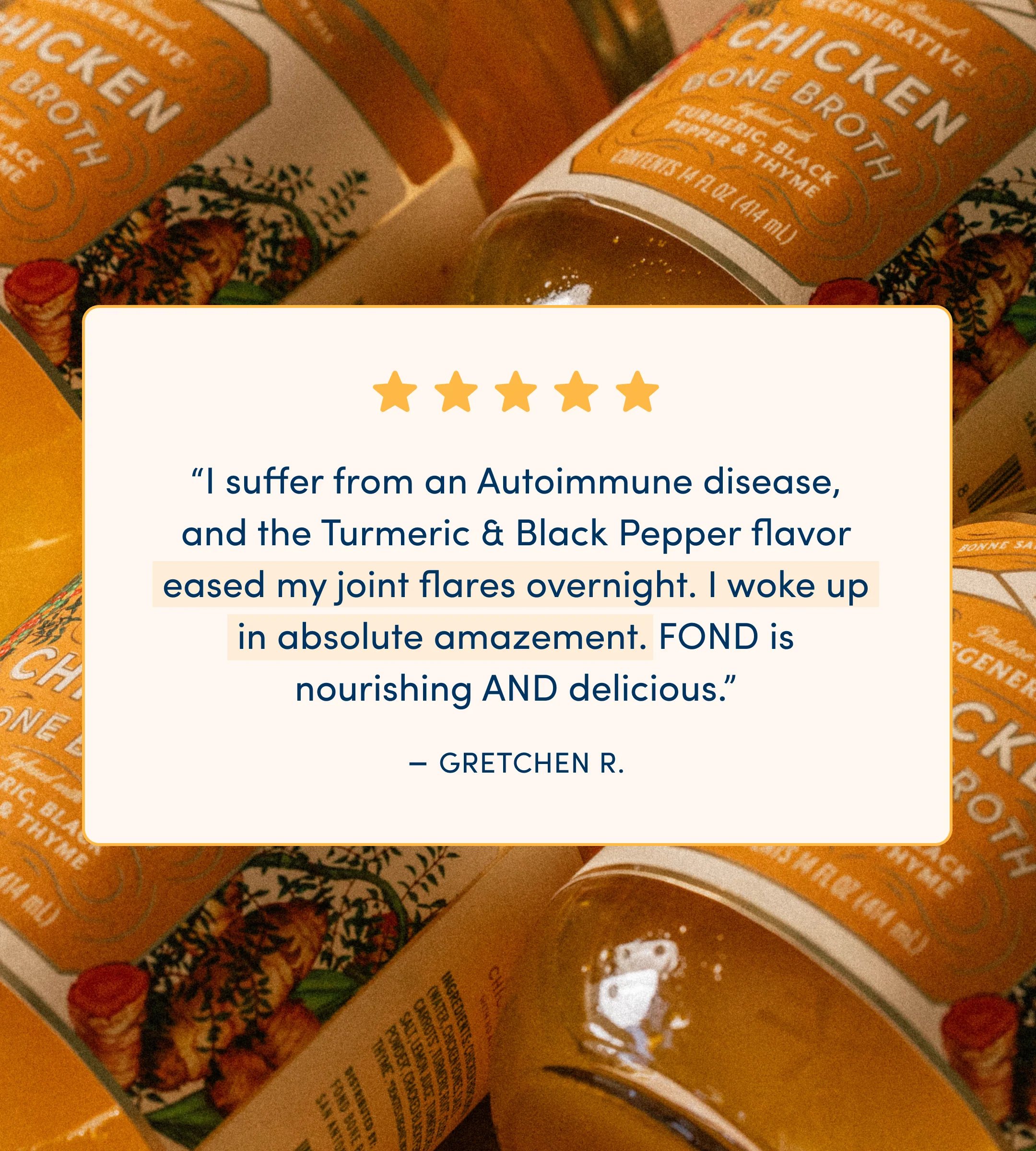 Chicken Bone Broth - Turmeric & Black Pepper - Image 6
