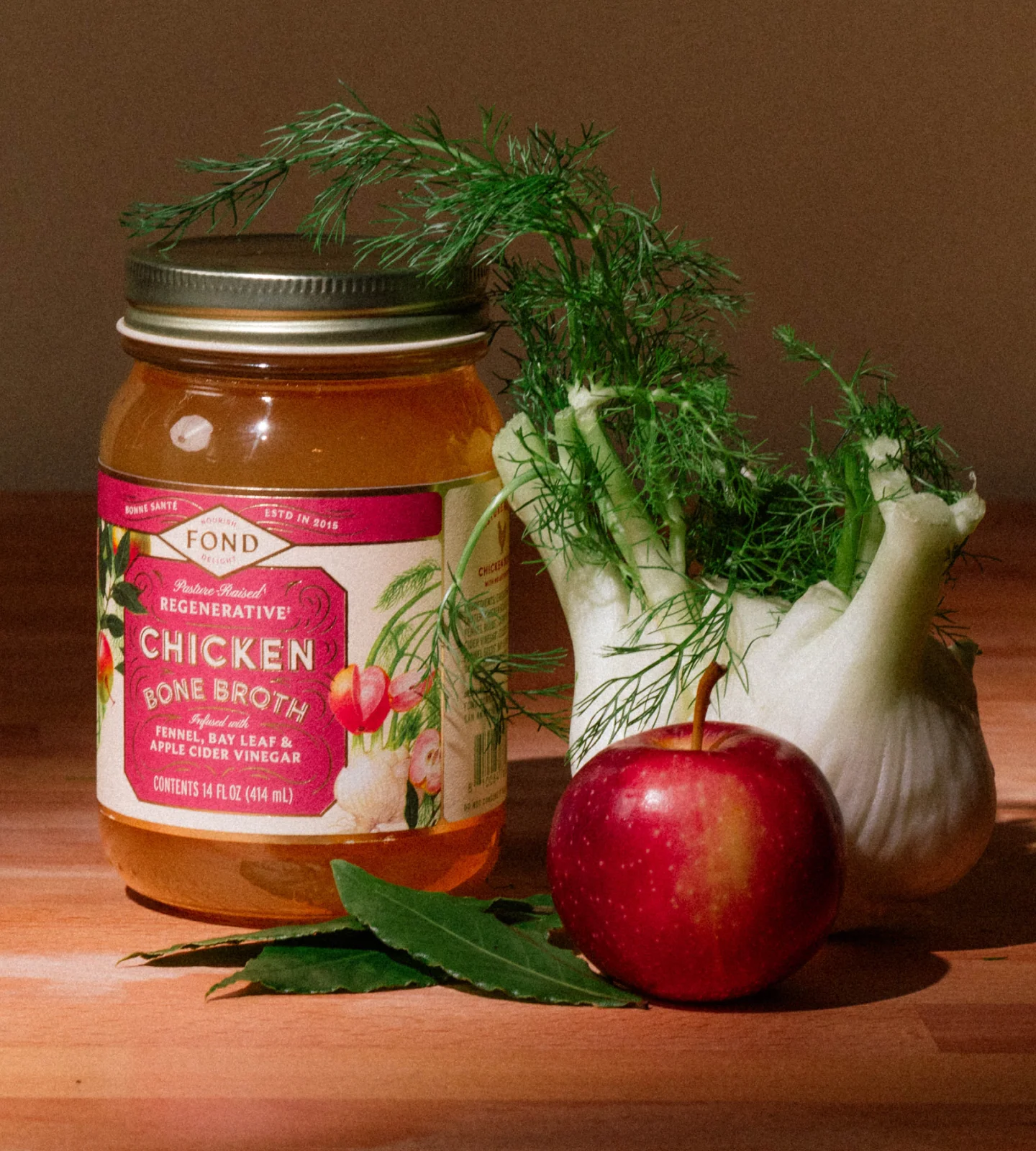 Chicken Bone Broth - Fennel & Bay Leaf - Image 4