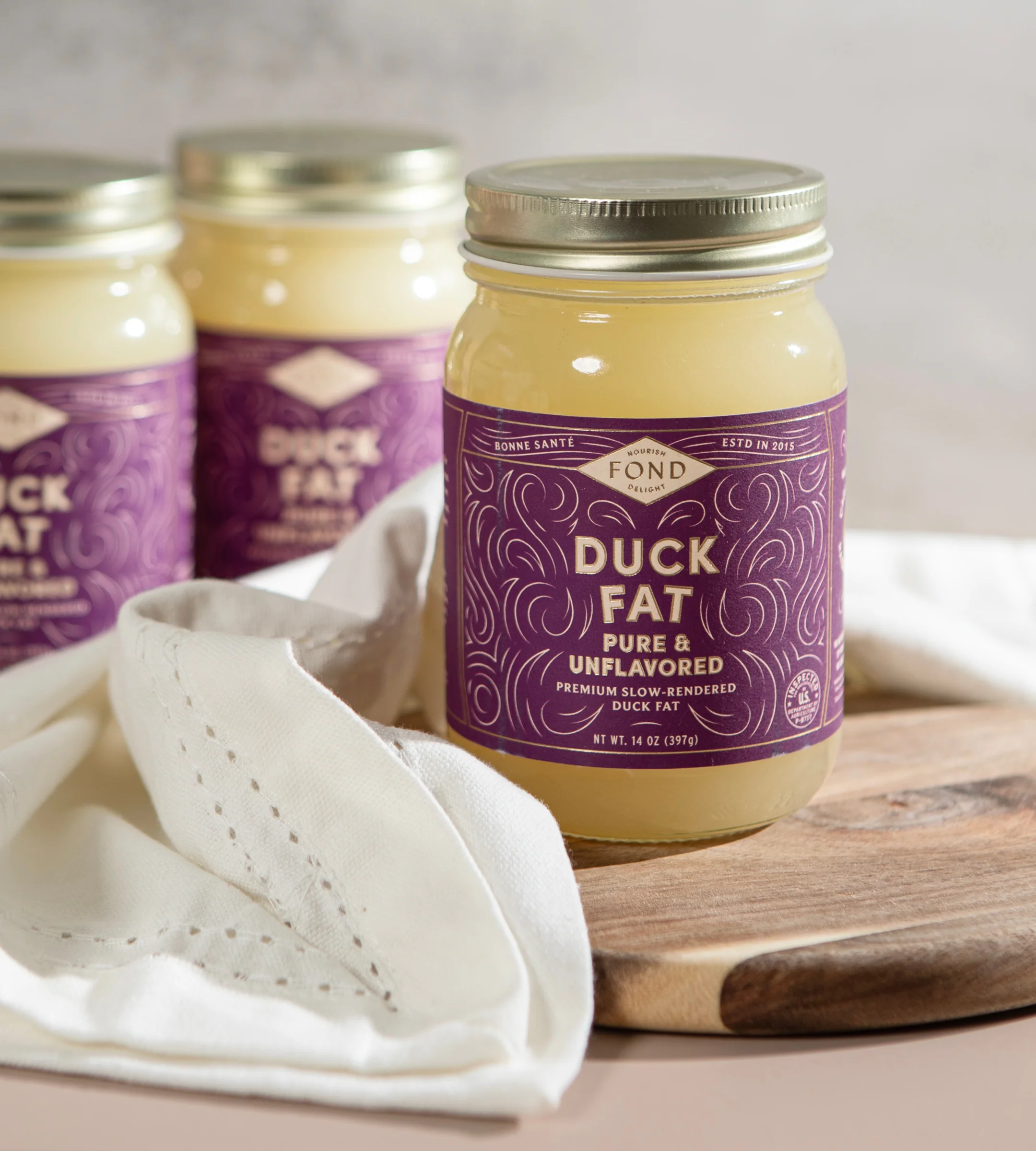 Cage-Free Duck Fat - Pure & Unflavored - Image 2