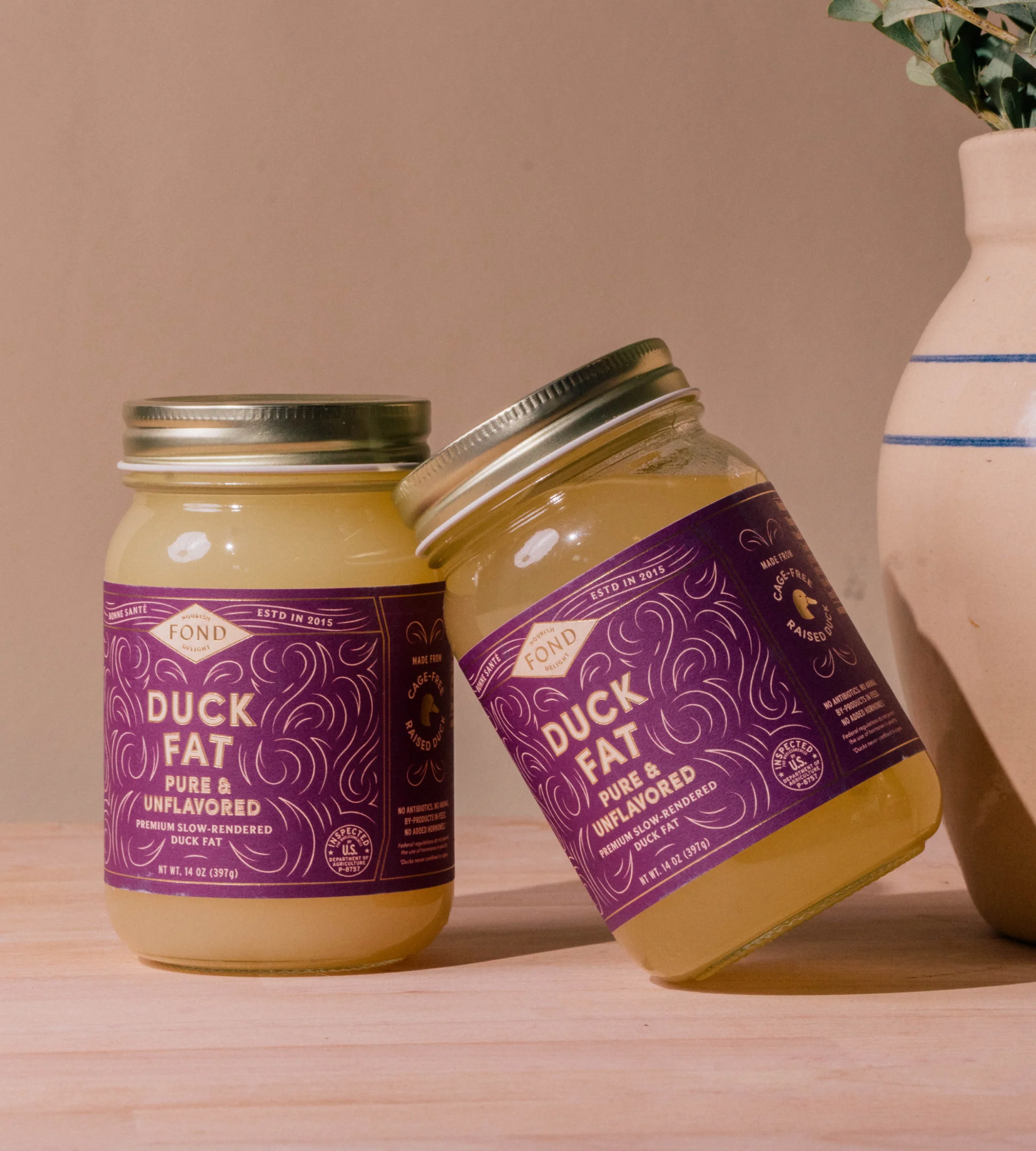 Cage-Free Duck Fat - Pure & Unflavored - Image 4