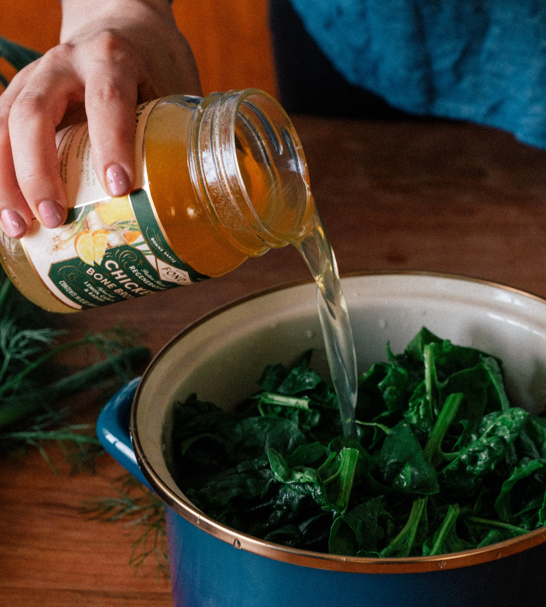 Chicken Bone Broth - Lemon & Garlic - Image 4